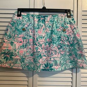 Madison skort in Colorful Camouflage